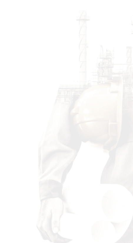 Man in hard hat at construction site